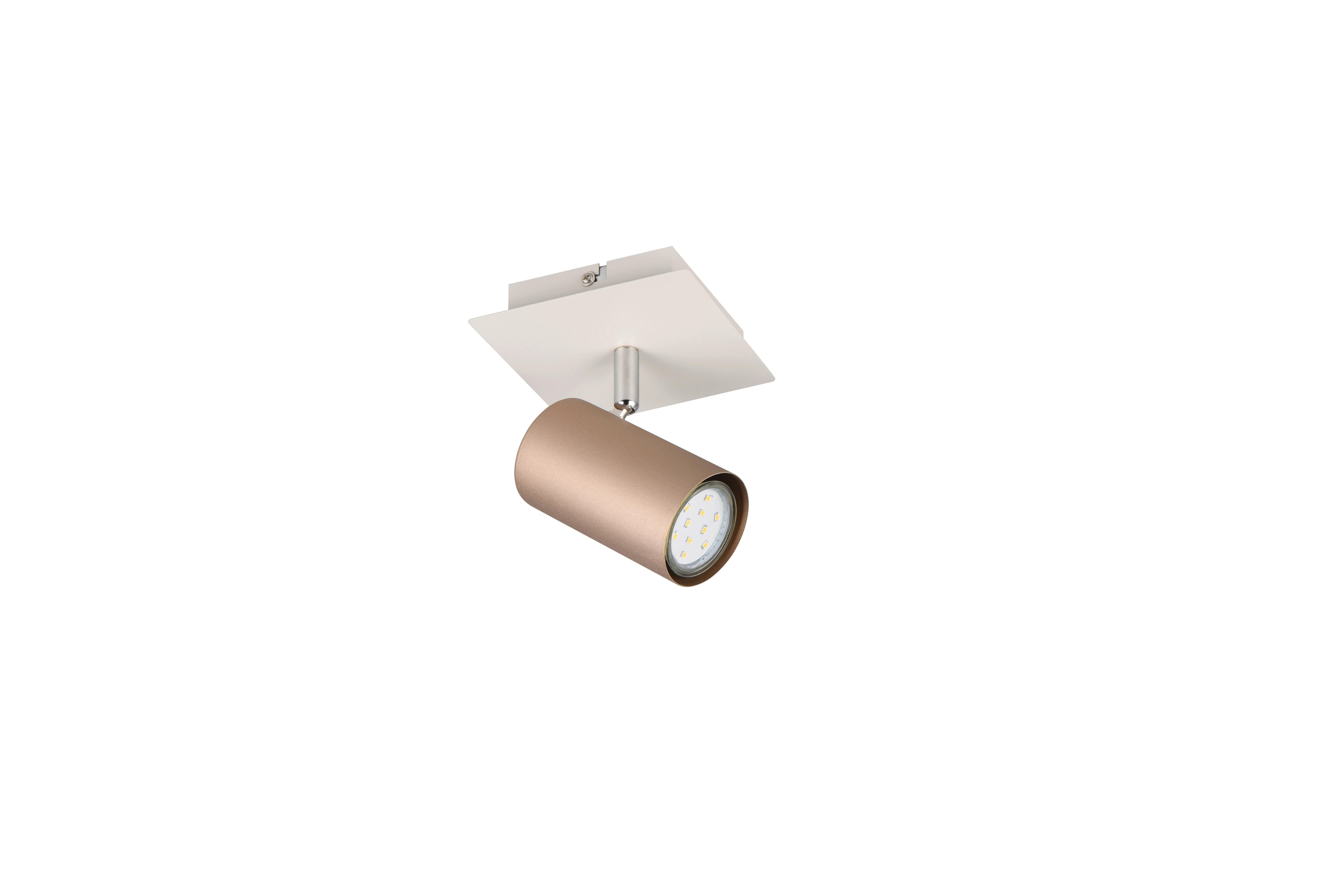 Strahler 802400165 Marley - Braun/Grau, KONVENTIONELL, Metall (12/12/15cm) - Trio Leuchten
