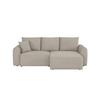 Ecksofa Joni Beige S: 250 Cm - Beige, Design, Textil (250/151cm) - MID.YOU