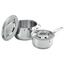 KOCHTOPFSET GALA PLUS, 6-tlg. Set - Silberfarben, KONVENTIONELL, Metall - WMF KOCHTOPFSET GALA PLUS, 6-tlg. Set - Silberfarben, KONVENTIONELL, Metall - WMF