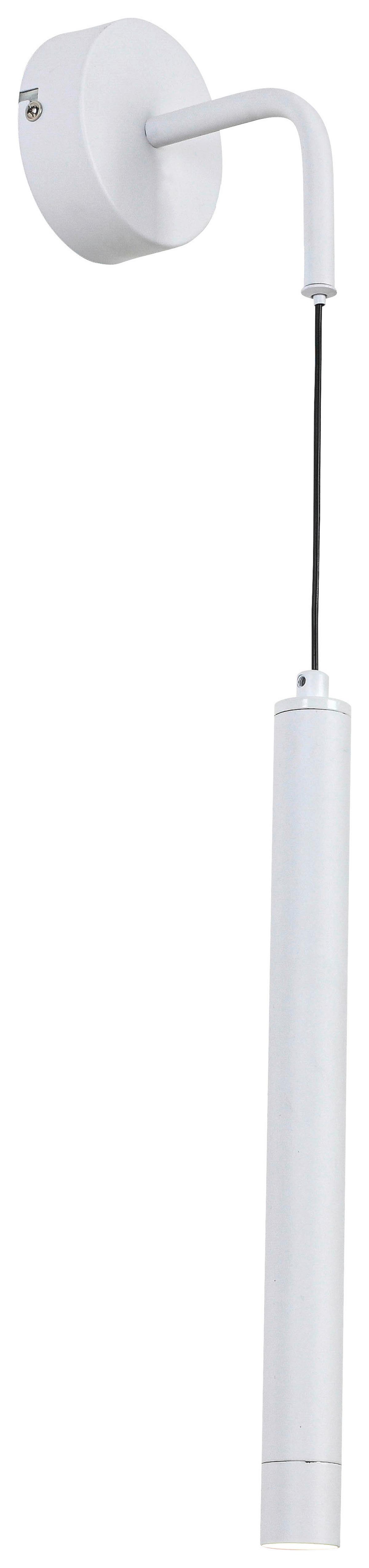 NÁSTENNÉ LED SVIETIDLO TOLLI - biela, Konventionell, kov/plast (12/9/50cm) - Mömax