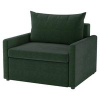 Schlafsessel Cologne Dunkelgrün B: 92cm - Dunkelgrün/Schwarz, Design, Textil (92/89/103cm) - MID.YOU