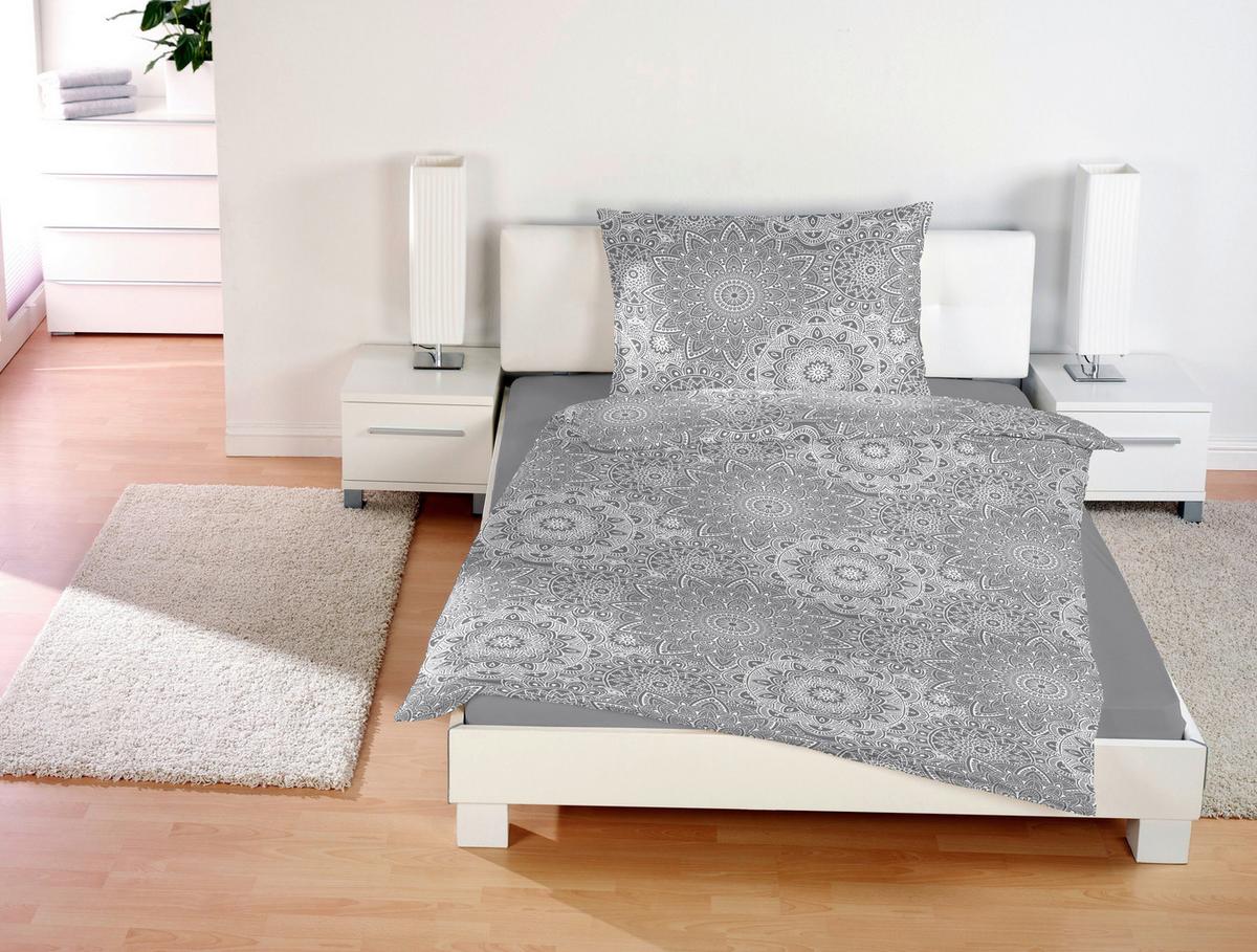 Ágyneműhuzat-garnitúra Marianne - bézs/narancs, Konventionell, textil - Ondega