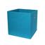 Skladací Box Cubi - petrolejová, Moderný, drevený materiál/textil (32/32/32cm)