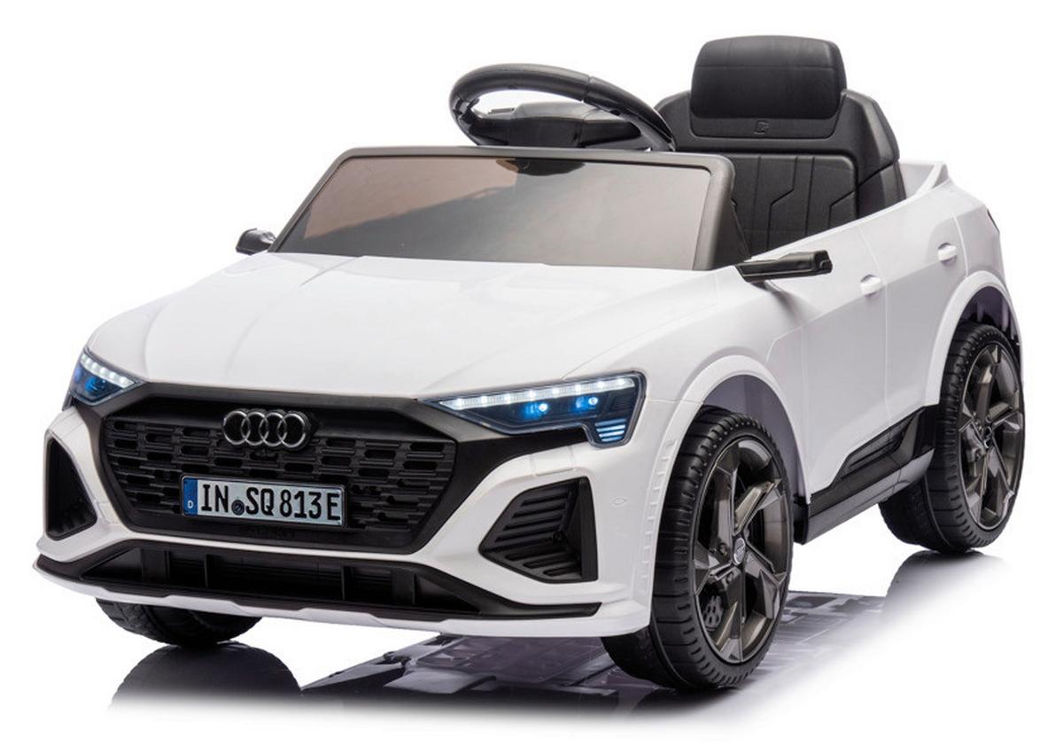 ELEKTRO-KINDERAUTO AUDI TTS - Weiß, Trend, Kunststoff/Metall (99/54/46cm) - BUNINO