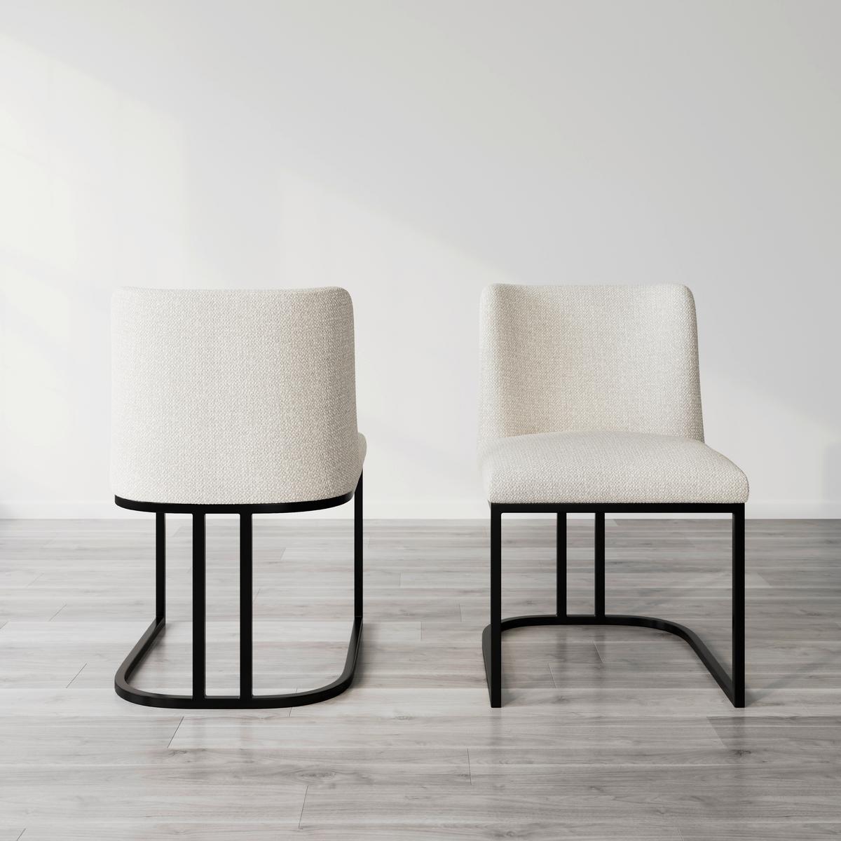 STOLIČKA LIARA - čierna/svetlosivá, Modern, kov/drevo (52/81,5/57cm) - Bessagi Home