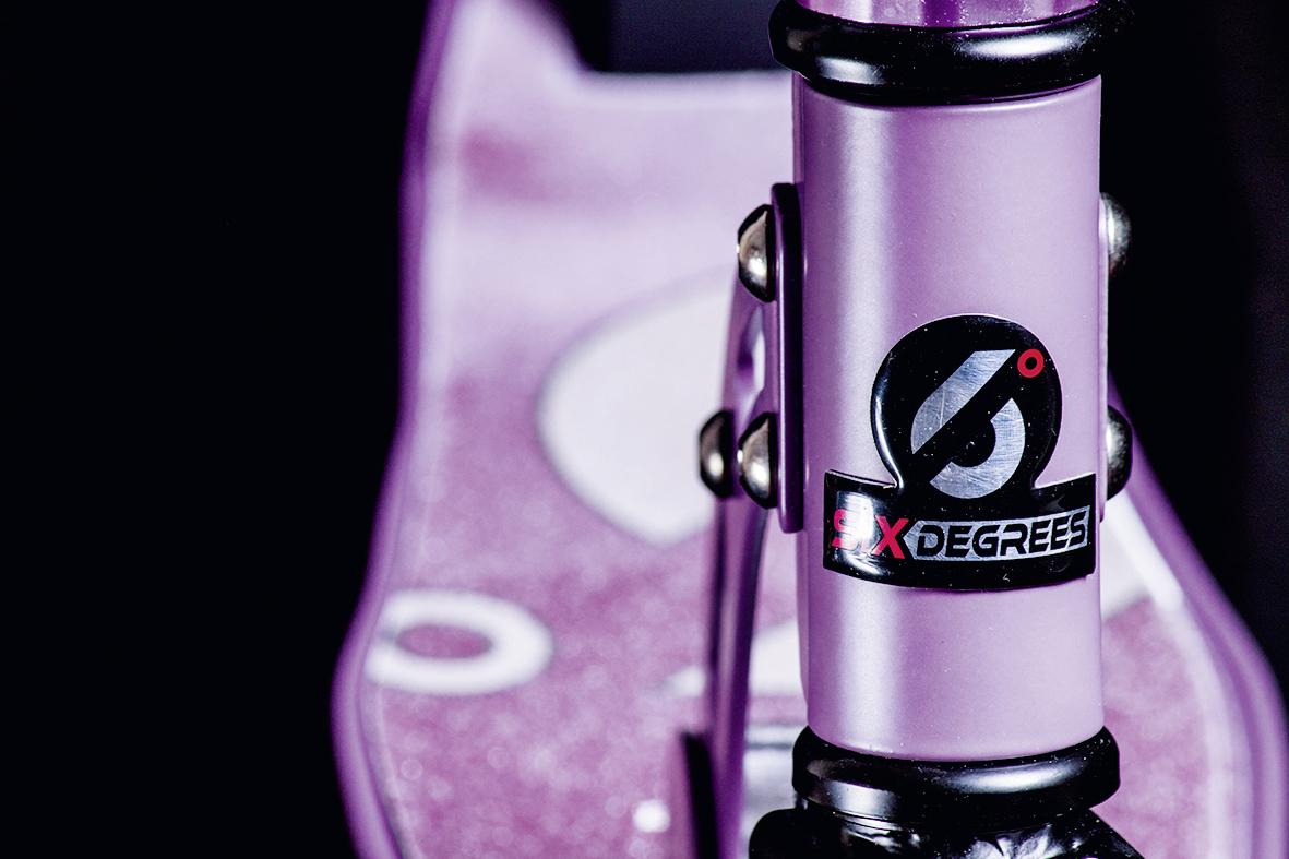 Scooter Six Degrees 510 Lila Ø 205 Mm, Klappbar - Lila, Basics, Metall (93,5/34,5/102cm)