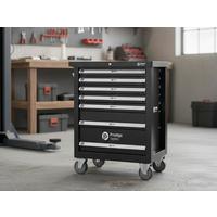 WERKSTATTWAGEN PWTOC11 - Schwarz, Basics, Metall (79/49/84cm)