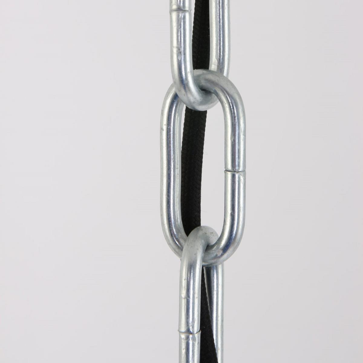 Pendelleuchte Bikkel - Grau, Trend, Glas/Metall (42/145/42cm)