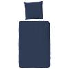 Bettwäsche Blau Dunkelblau 135x200 Cm - Dunkelblau, Basics, Textil (135/200cm)