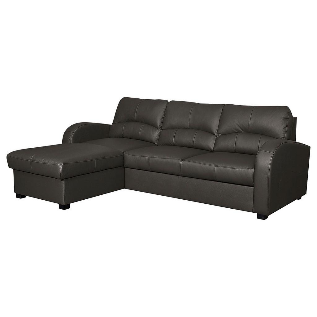 ECKSOFA Tilo Dunkelbraun S: 168 cm