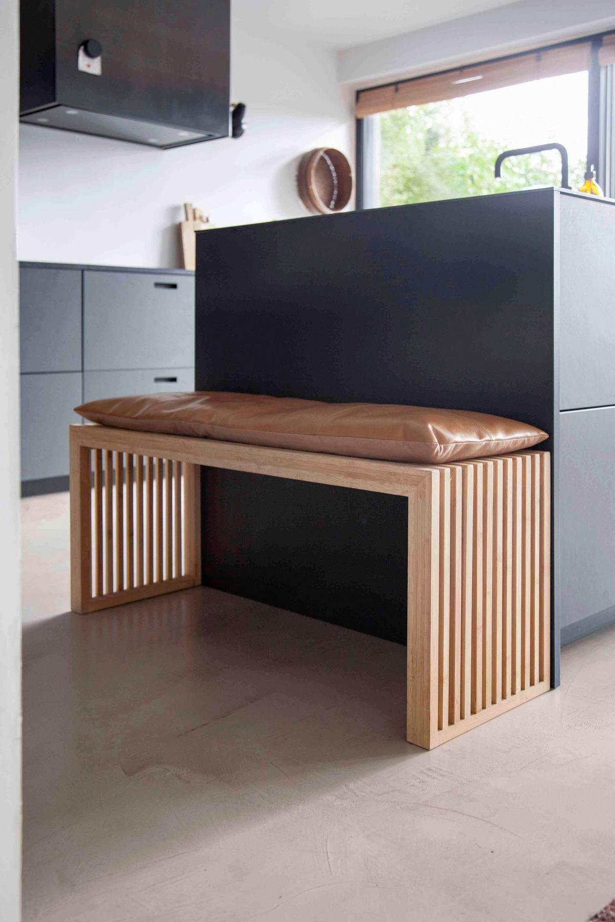 SITZBANK RIB - Naturfarben, KONVENTIONELL, Holz (104/43/35cm) - MID.YOU