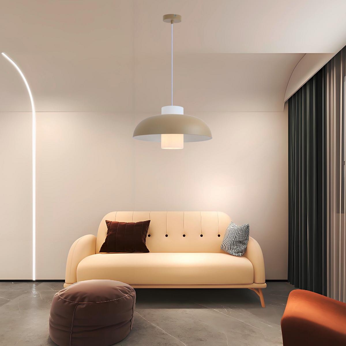 Hängeleuchte 15755sa - Schwarz, MODERN, Glas/Metall (38/120cm)