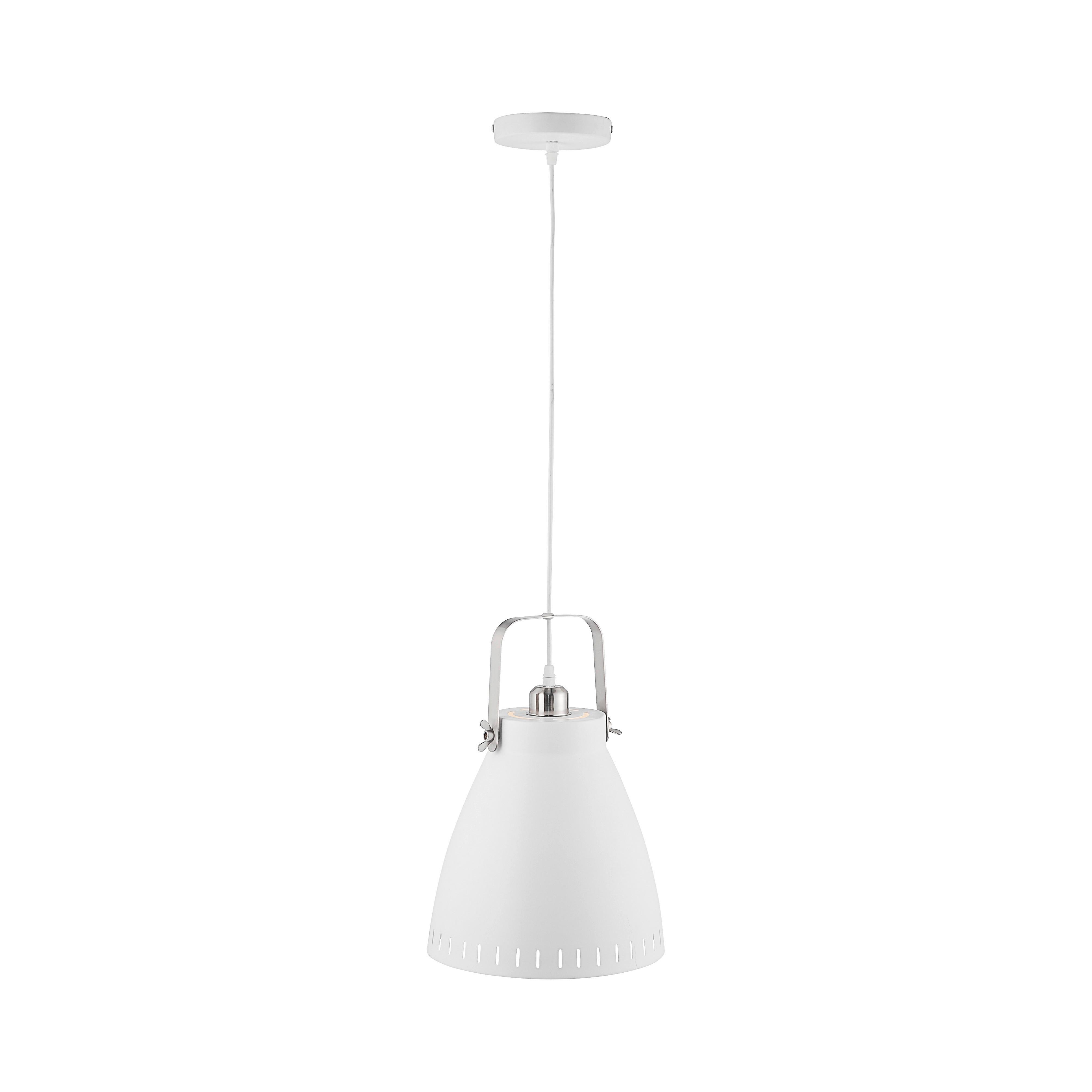 Hängeleuchte Eva L11160-16 (neu) - Weiß, Design, Metall (26,5/120cm) - Boxxx
