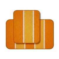 Bademattenset Waymore 2er Set - Orange, Basics, Textil (50x80/40x50cm) - Grund