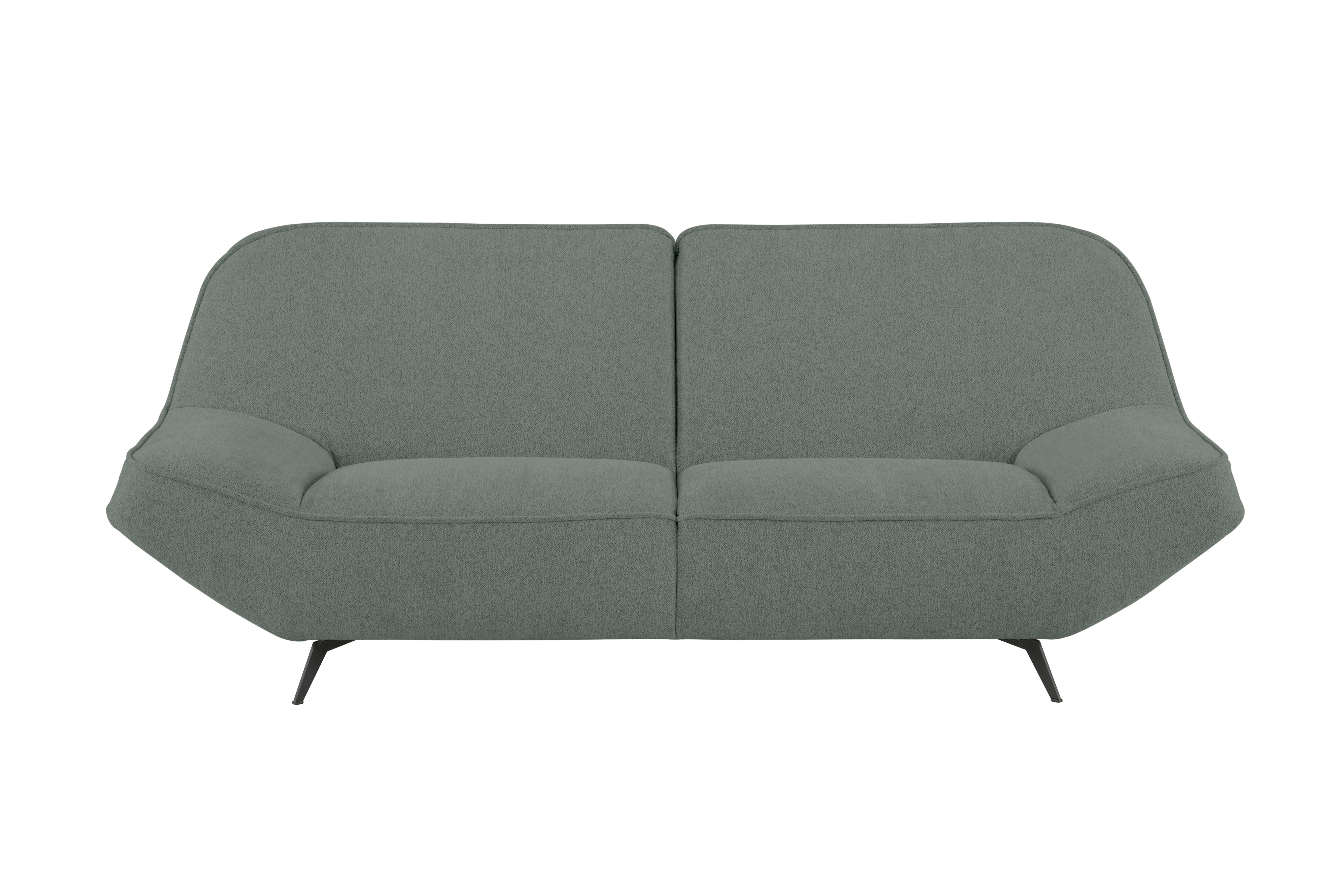 3-Sitzer-Sofa Aruba Grau B: 223 cm - Grau, Design, Textil (223/87/96cm) - MID.YOU