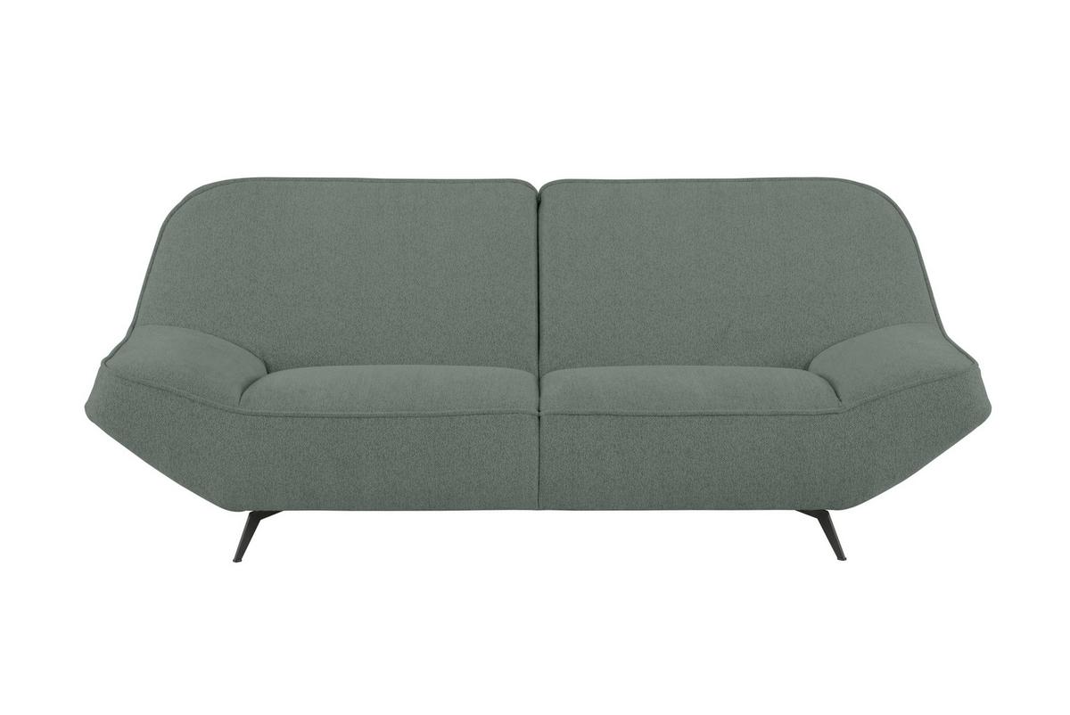3-Sitzer-Sofa Aruba Grau B: 223 cm - Grau, Design, Textil (223/87/96cm) - MID.YOU