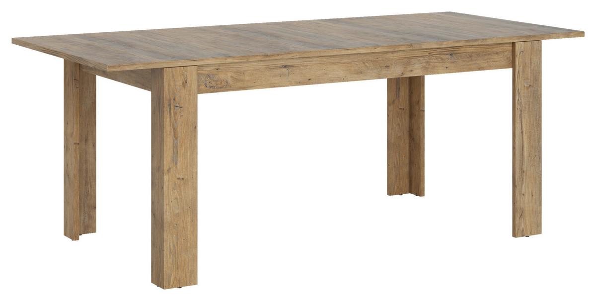 Esstisch Rapallo Kastanie B: 160 cm - Kastanienfarben, MODERN, Holzwerkstoff (160/76,6/90cm)