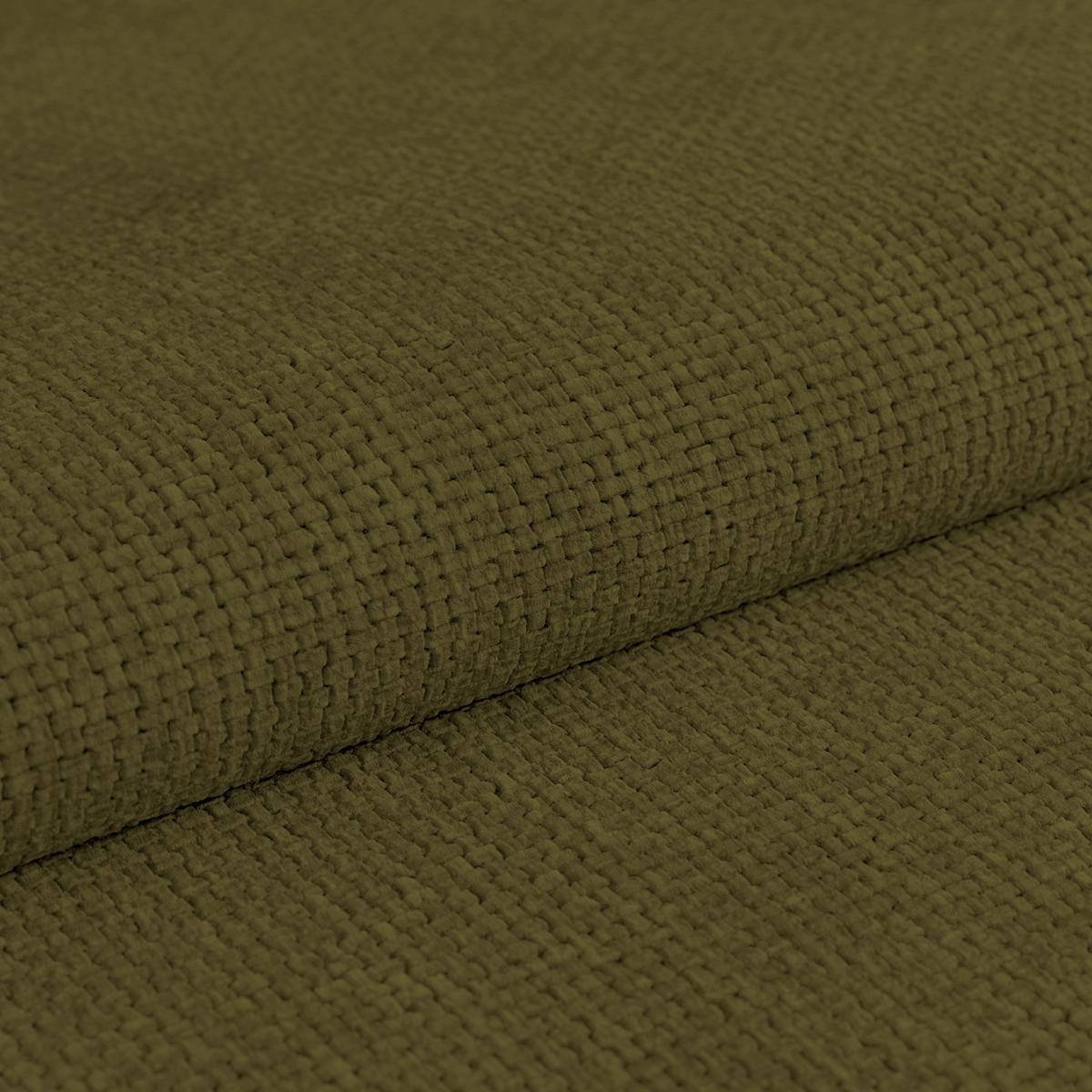 Boxspringbett MITTO Moosgrün 180x200 cm - Schwarz/Grün, KONVENTIONELL, Textil/Metall (180/200cm)