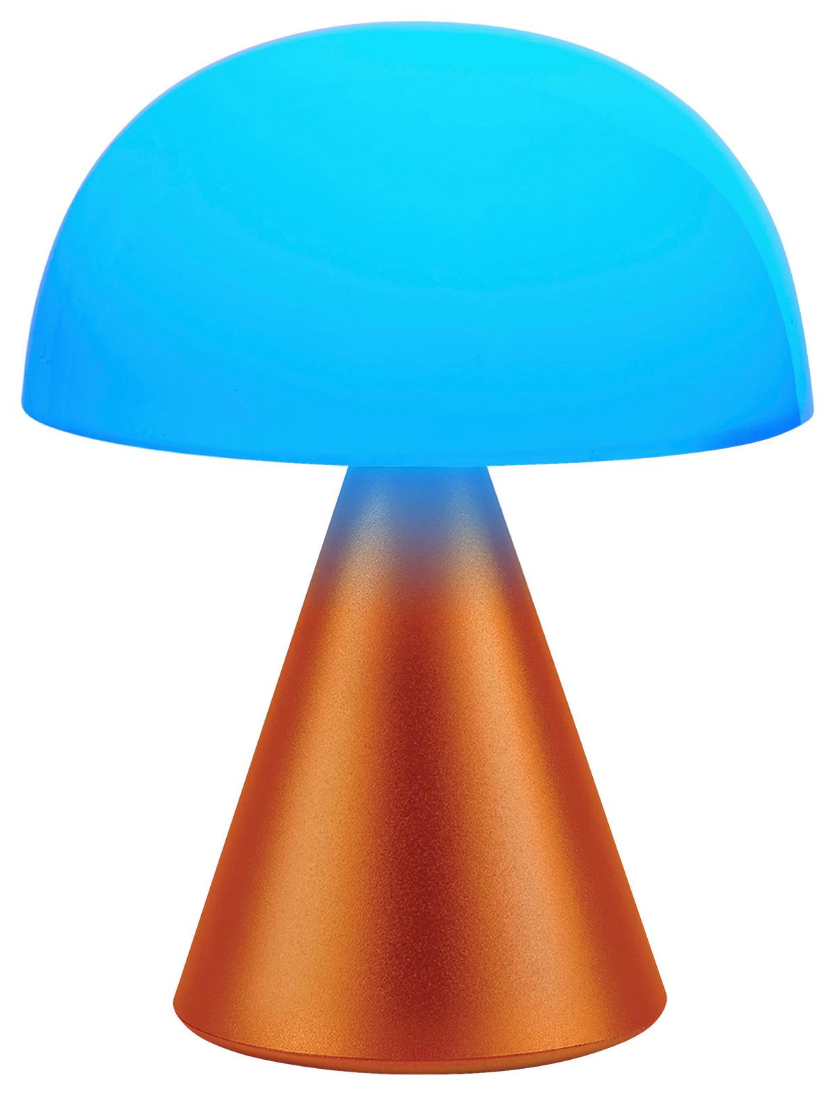 Akku-tischleuchte Lexon Mina L - Orange, Design, Kunststoff/Metall (14/17/14cm)