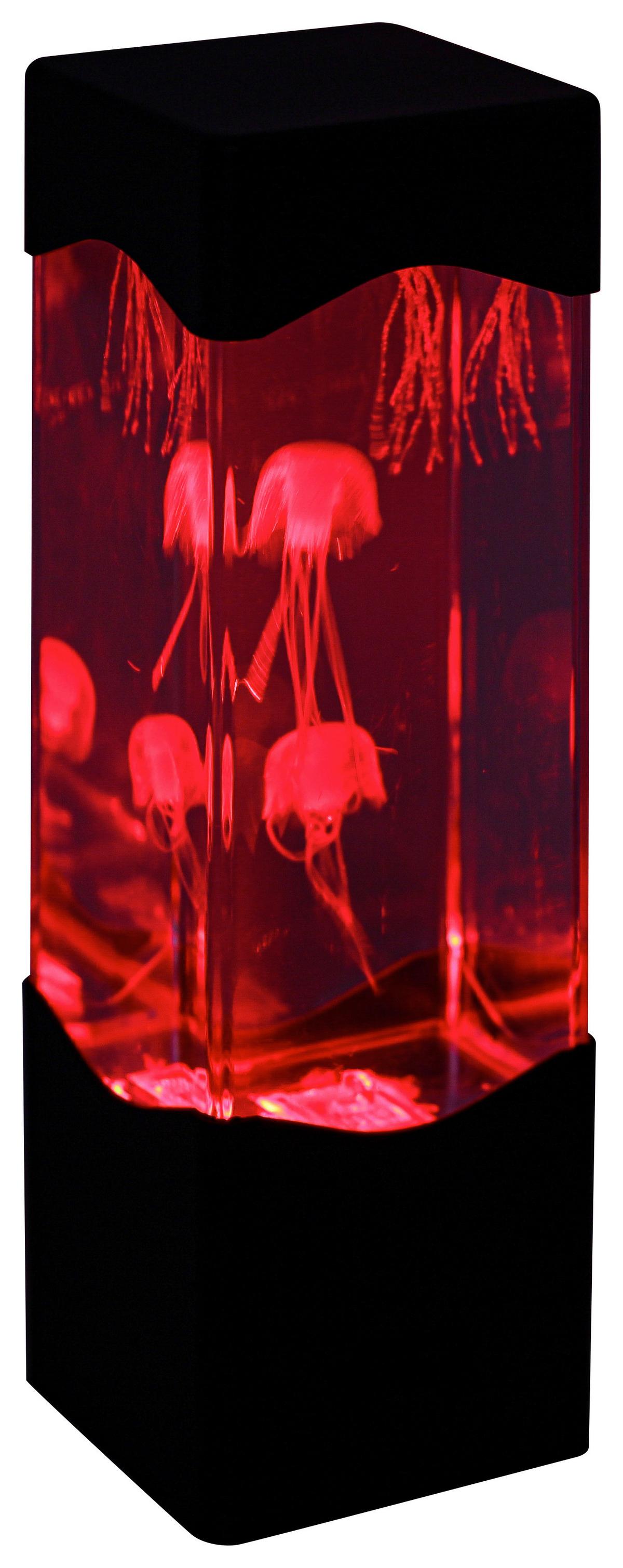 DEKORAČNÉ LED SVIETIDLO QUALI - priehľadné/čierna, Modern, plast (7,5/23,3/7,5cm) - Mömax