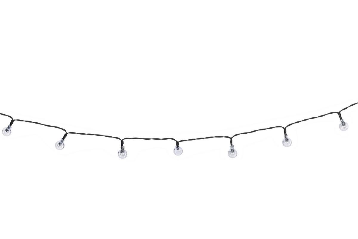 SOLÁRNÍ SVÍTIDLO NIS - černá/čiré, Konvenční, plast (935cm) - Mömax