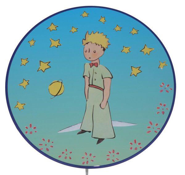Kinderwandleuchte Prinz Mit Schnurschalter L: 25 Cm - Multicolor, LIFESTYLE, Kunststoff (25/25/8cm) - Niermann