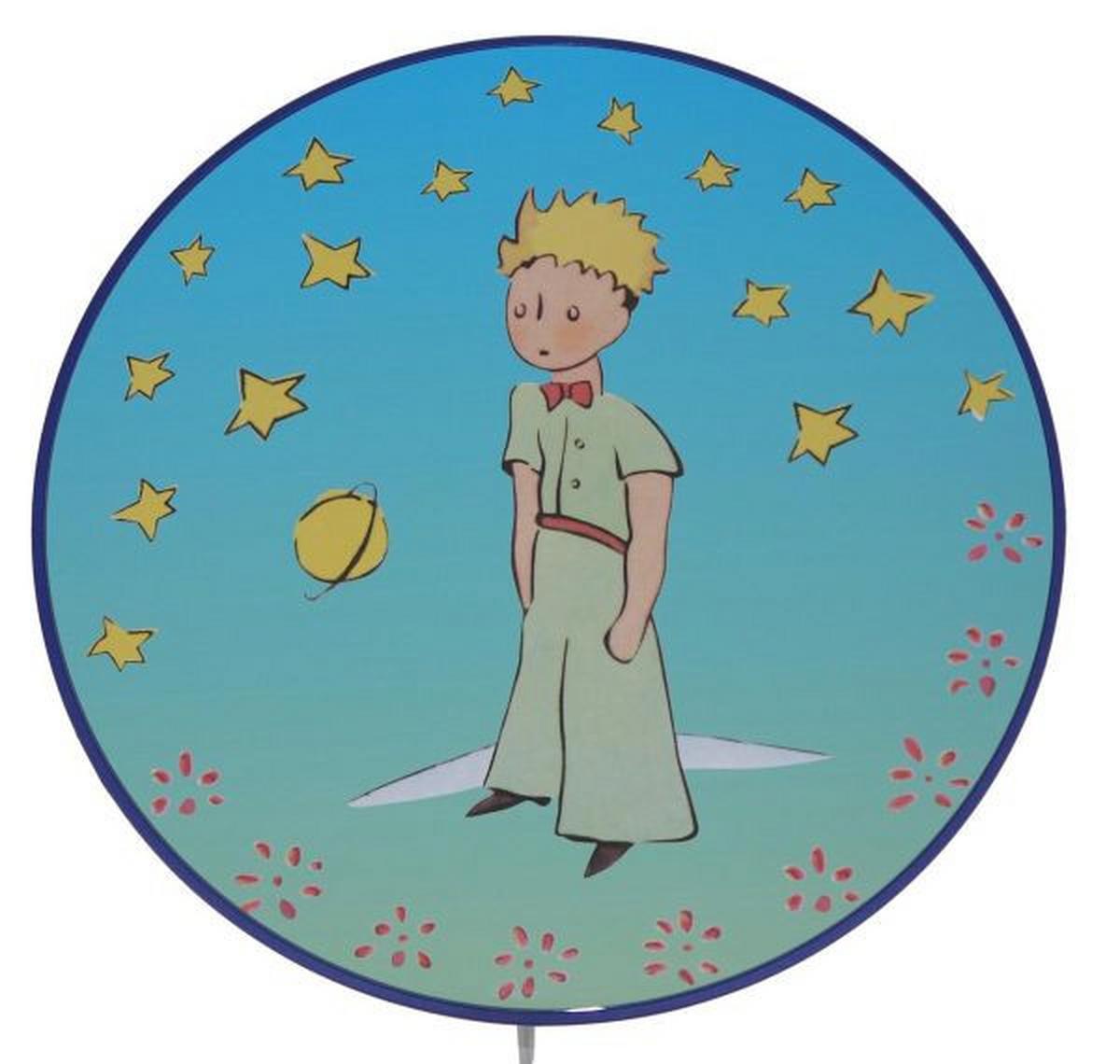 Kinderwandleuchte Prinz Mit Schnurschalter L: 25 Cm - Multicolor, LIFESTYLE, Kunststoff (25/25/8cm) - Niermann