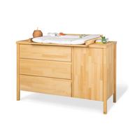Wickelkommode Buche - Buchefarben, Natur, Holz (141/100/76cm) - Pinolino