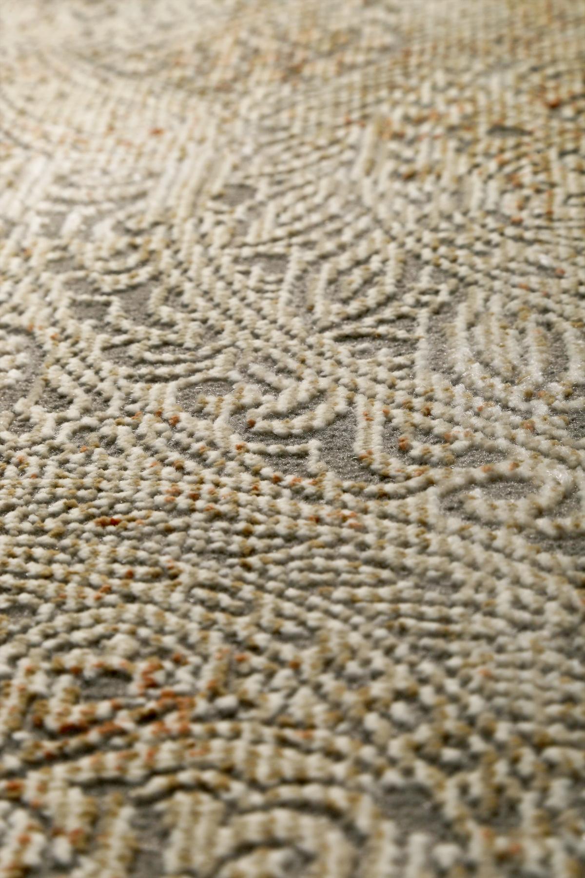 Vintage-teppich Baroque Vintage - Beige/Silberfarben, KONVENTIONELL, Textil (200/290cm) - WECON HOME