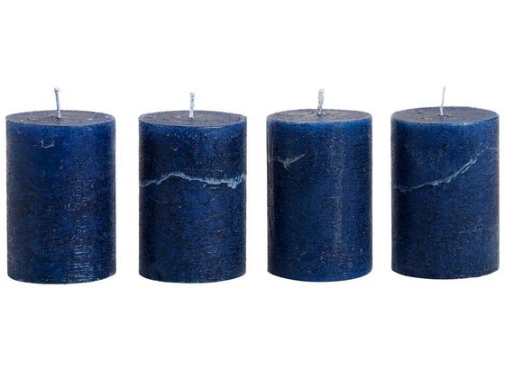 Stumpenkerze Lenja - Dunkelblau, KONVENTIONELL - Ombra Stumpenkerze Lenja - Dunkelblau, KONVENTIONELL - Ombra