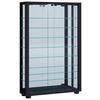 Hängevitrine Vitrosa Schwarz B: 59 cm - Schwarz, MODERN, Glas/Holzwerkstoff (59/91,3/18cm) - MID.YOU