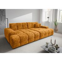 Bigsofa Bosco, Goldfarben B: 304 Cm - Goldfarben/Schwarz, MODERN, Textil (304/87/155cm) - Livetastic