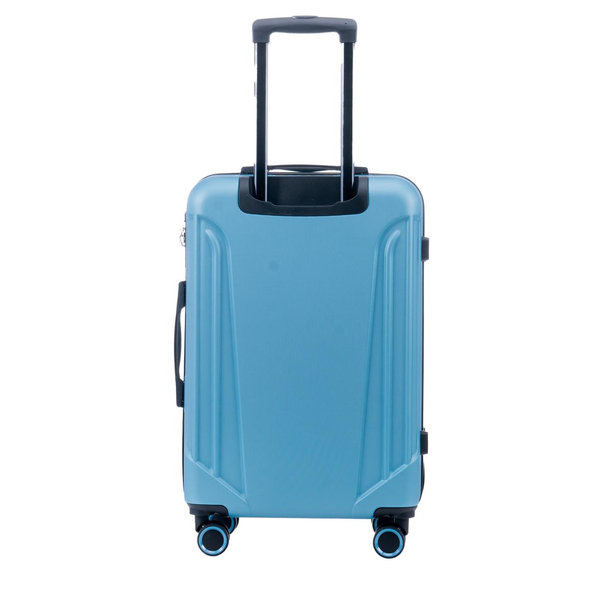 Reisekofferset 19491-330 Domestic - Pastellblau, Basics, Kunststoff (49,5/75,5/29,5cm)