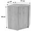 Kommode 4-You YUK 10 - Eichefarben, MODERN, Holzwerkstoff (60,9/85,4/60,9cm) Kommode 4-You YUK 10 - Eichefarben, MODERN, Holzwerkstoff (60,9/85,4/60,9cm)