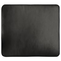 Zierkissen Spring Echtleder Cognac, B: 52 cm - Schwarz, Design, Leder (52/42/7cm) - Livetastic