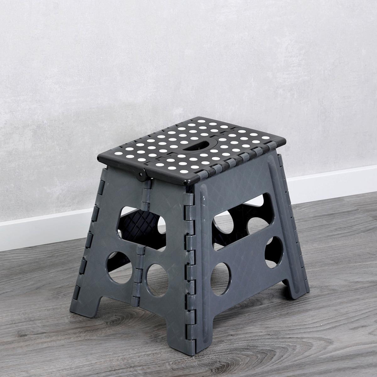 HOCKER Kunststoff, Schwarz - Schwarz, Basics, Kunststoff (36,5/30/32cm) - Kesper