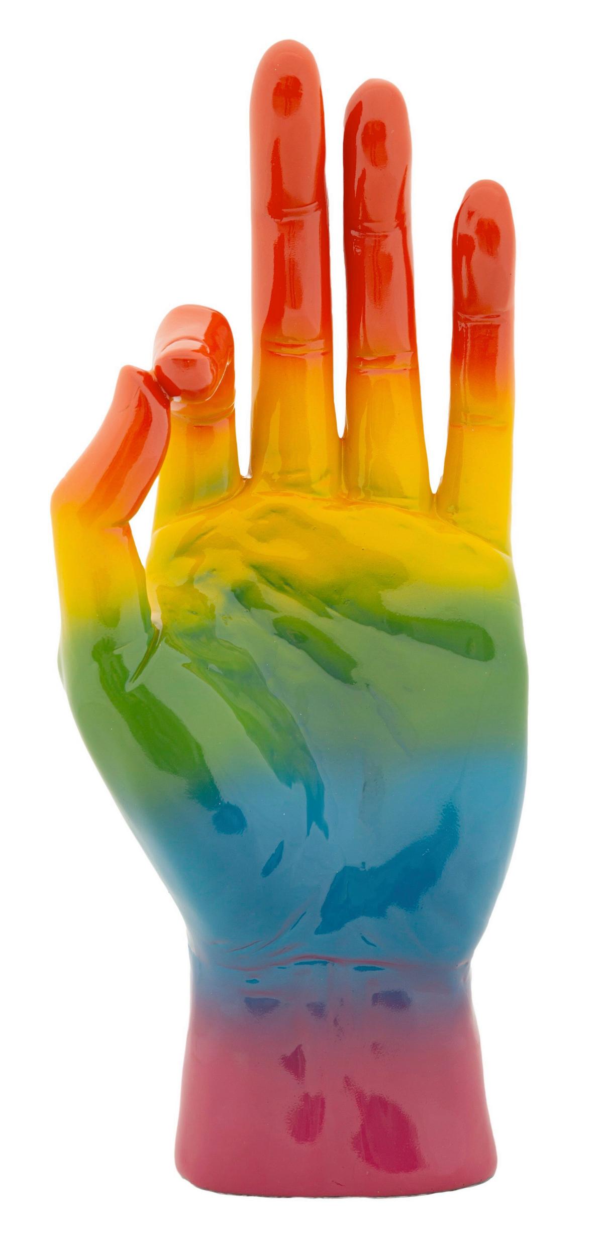 Skulptur Kunststoff, Multicolor - Basics, Kunststoff (16/36/10.5cm)