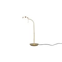 Led-schreibtischlampe Dimmbar Messingfarben 4-Fach Schaltbar - Basics (57/19/46cm) - Trio Leuchten