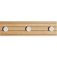 Nástěnná šatna Polar 3, š: 35 cm - barvy dubu/kašmírová, Moderní, kov/kompozitní dřevo (35/9/4cm) - Mömax
