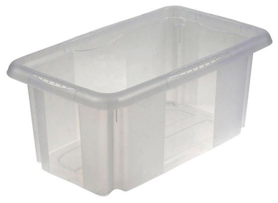 Tárolódoboz Emil - Áttetsző, konvencionális, Műanyag (35/20,5/15cm) Tárolódoboz Emil - Áttetsző, konvencionális, Műanyag (35/20,5/15cm)