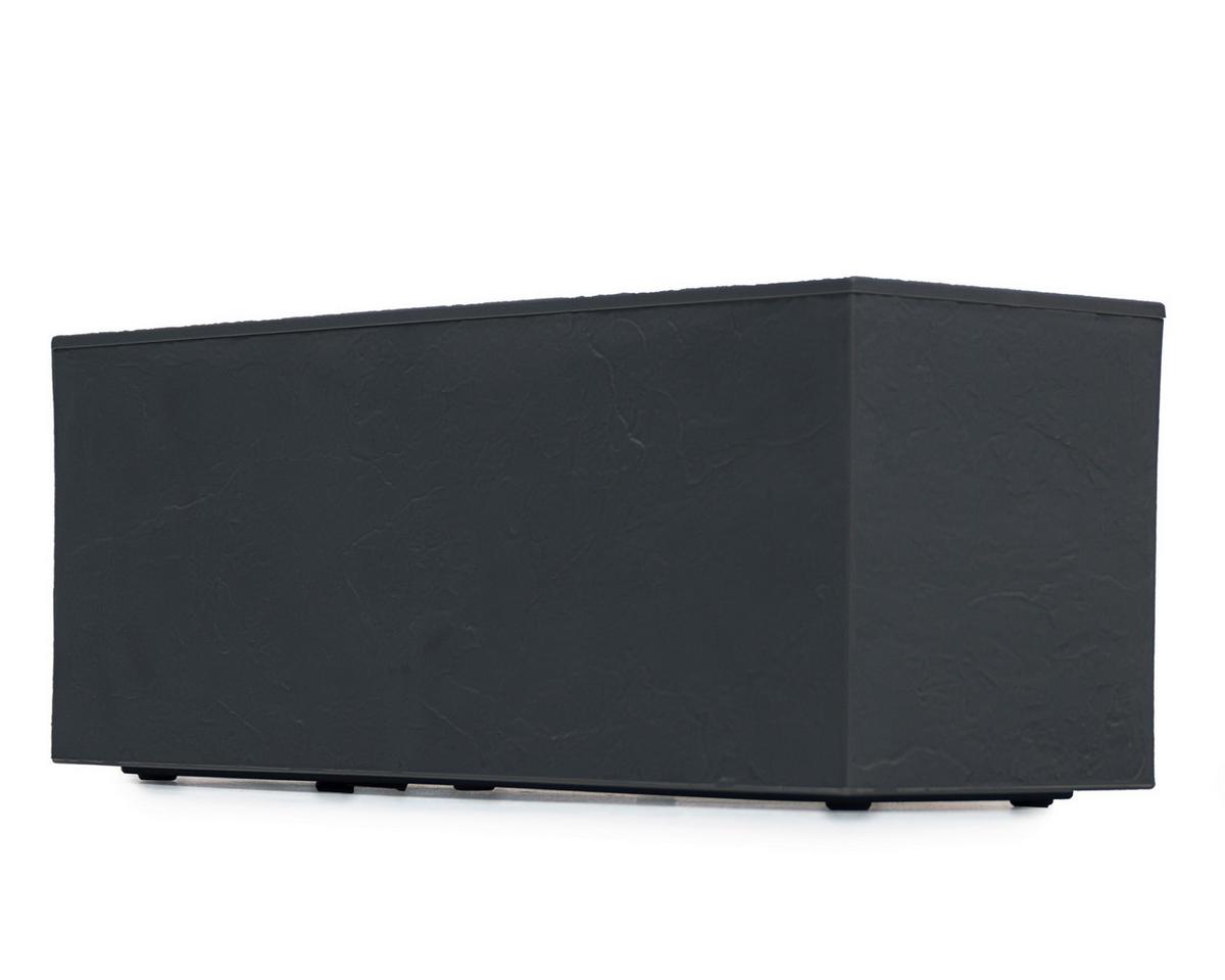 Übertopf Kunststoff Anthrazit Wetter-/ Und Uv-Beständig - Anthrazit, Basics, Kunststoff (60/23/20cm)