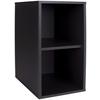 Regal Stehend/hängend Box B 23cm, Lava - Grau, MODERN, Holzwerkstoff (23/46/25cm) - Ondega
