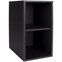 Regal Stehend/hängend Box B 23cm, Lava - Grau, MODERN, Holzwerkstoff (23/46/25cm) - Ondega