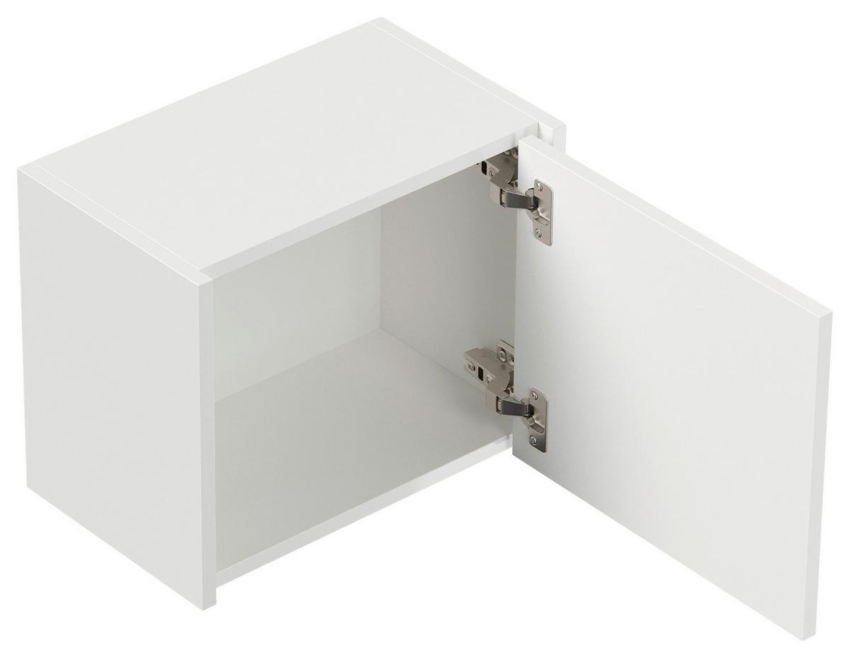 BADEZIMMER Limes, Weiß HG B: 70 cm - Weiß Hochglanz/Weiß, Basics, Keramik/Holzwerkstoff (70cm) - MID.YOU