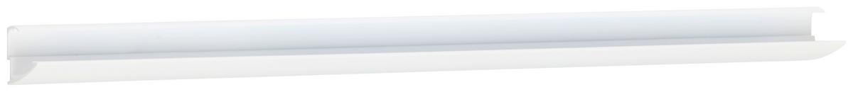 Fachbodenhalter Aluminia 18 Weiß B: 60 cm - Weiß, Trend, Metall (60/4/3,6cm)