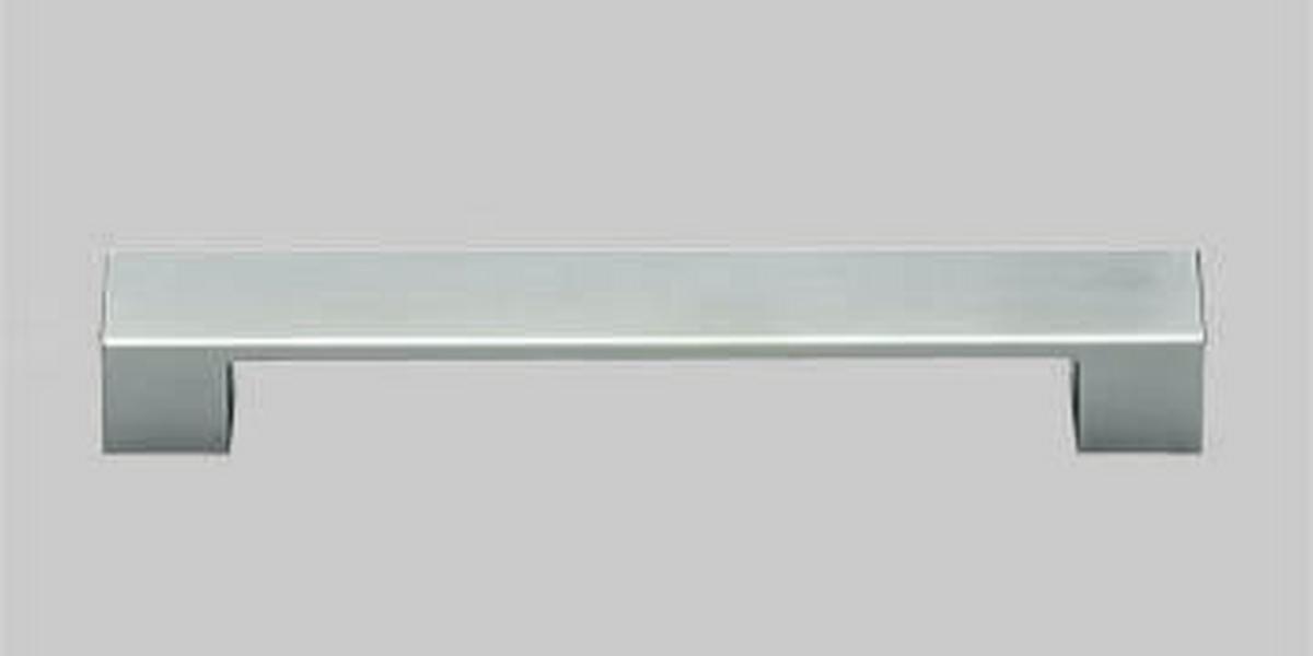 Metallgriff Edelstahlfarbig Griffe - Edelstahlfarben, MODERN, Metall - Vertico