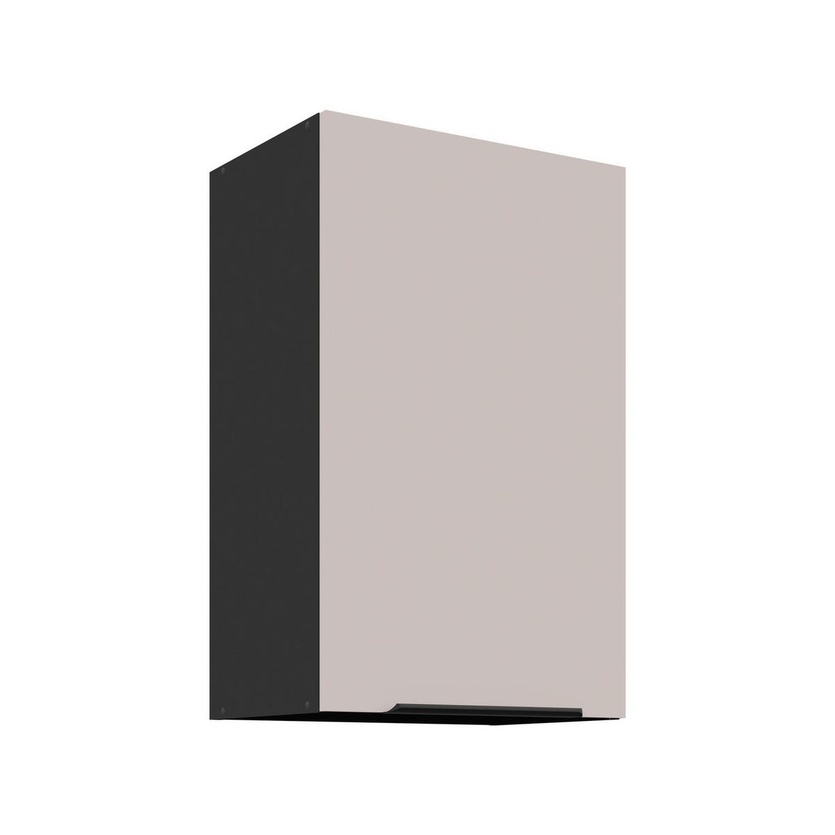 Konyhai Faliszekrény Arona 45/71,5cm - bézs/fekete, Modern, faalapú anyag (45/71,5/31cm)