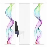 Flächenvorhang Edmonton Multicolor B: 60 cm - Multicolor, Design, Textil (3x60/245cm)