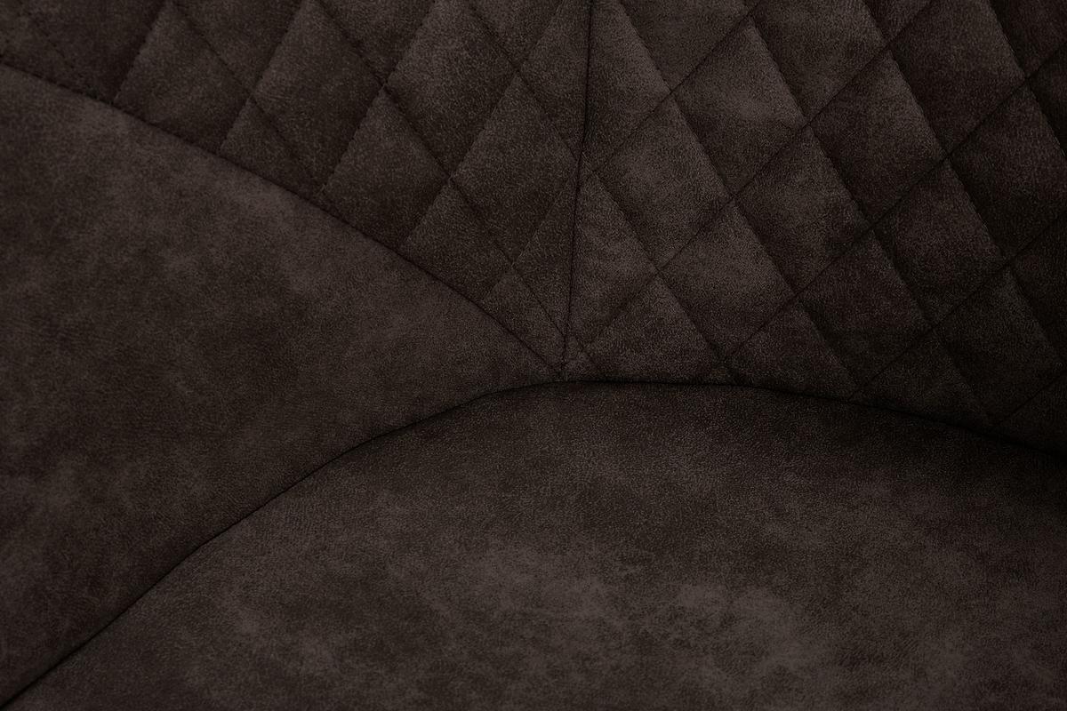 Schalenstuhl Chadwick Schwarz Gepolstert 2er-Set - Schwarz/Braun, MODERN, Holz/Textil (59/82/55cm) - Kayoom
