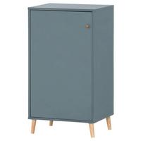 Aktenschrank Serie 500 Blau B: 50,95 cm - Blau, MODERN, Holzwerkstoff (50,95/92,6/41cm) - MID.YOU